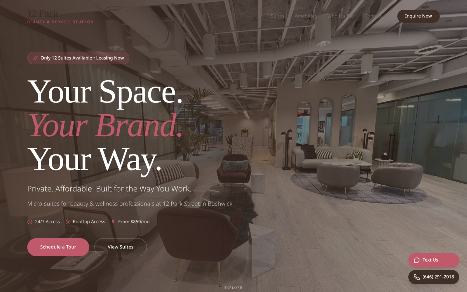 12 Park Street website