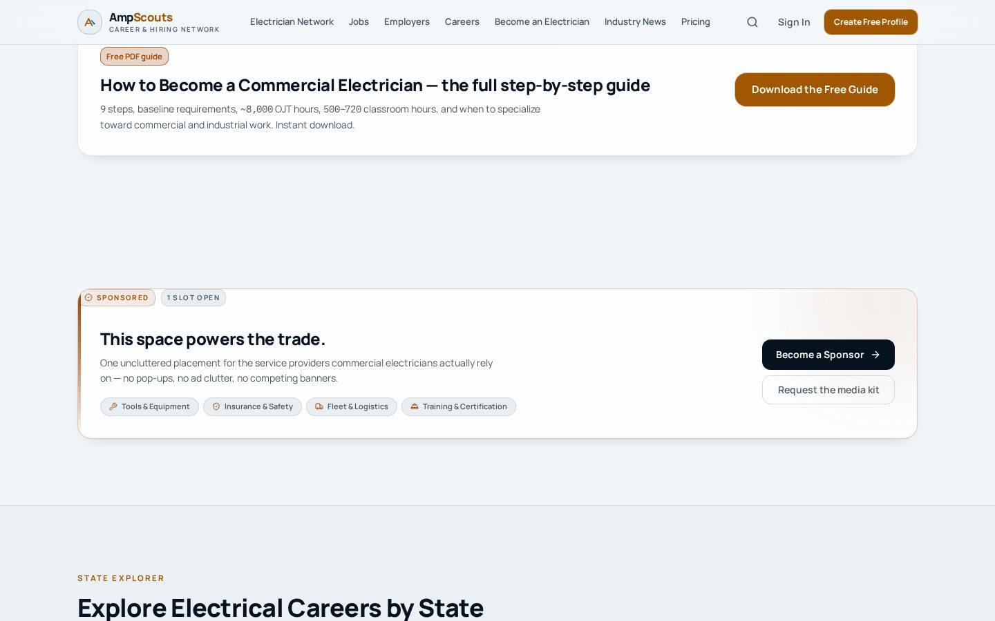 Employer and hiring pages